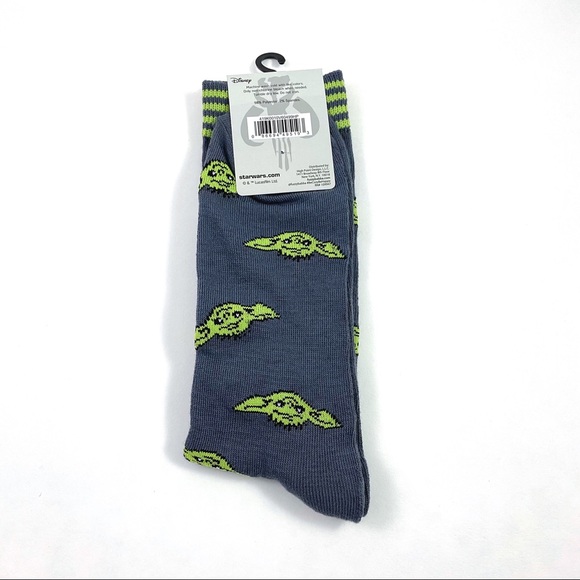 Disney Star Wars The Mandalorian Baby Yoda Socks - Picture 3 of 5